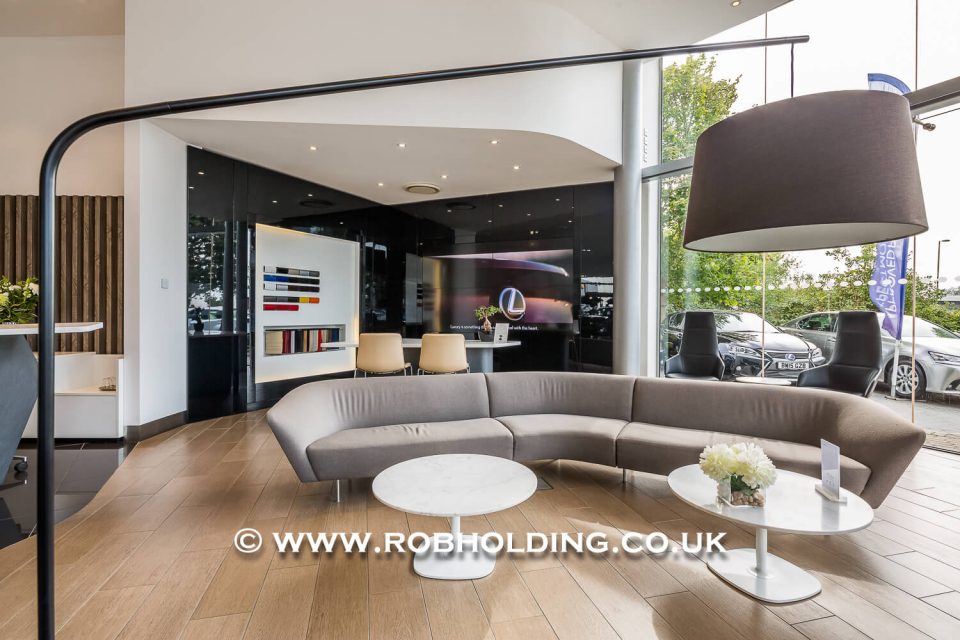 Car Showroom Photography